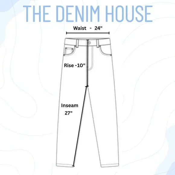 Wax Distressed Butt I Love You Skinny‎ Jeans Women's Size 26 Blue Denim - Picture 6 of 6